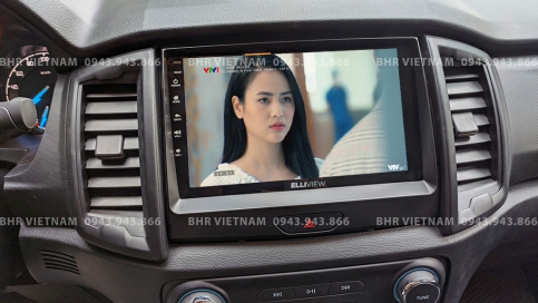 Màn hình Elliview S4 Deluxe liền camera 360 Ford Ranger 2012 - nay